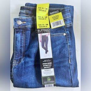 Buffalo Women’s High-Rise Stretch Skinny Jeans- Size 6